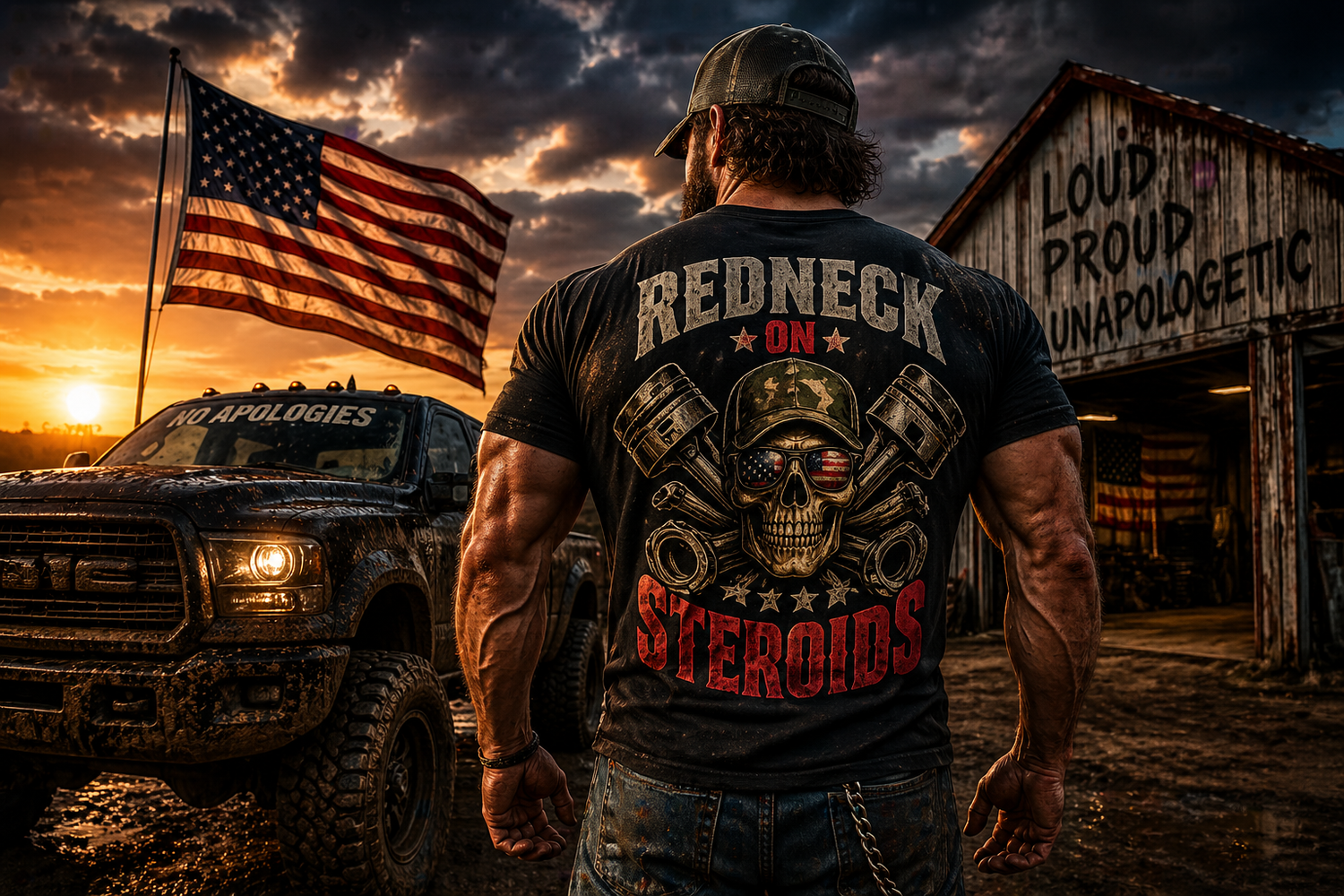 REDNECK ON STEROIDS