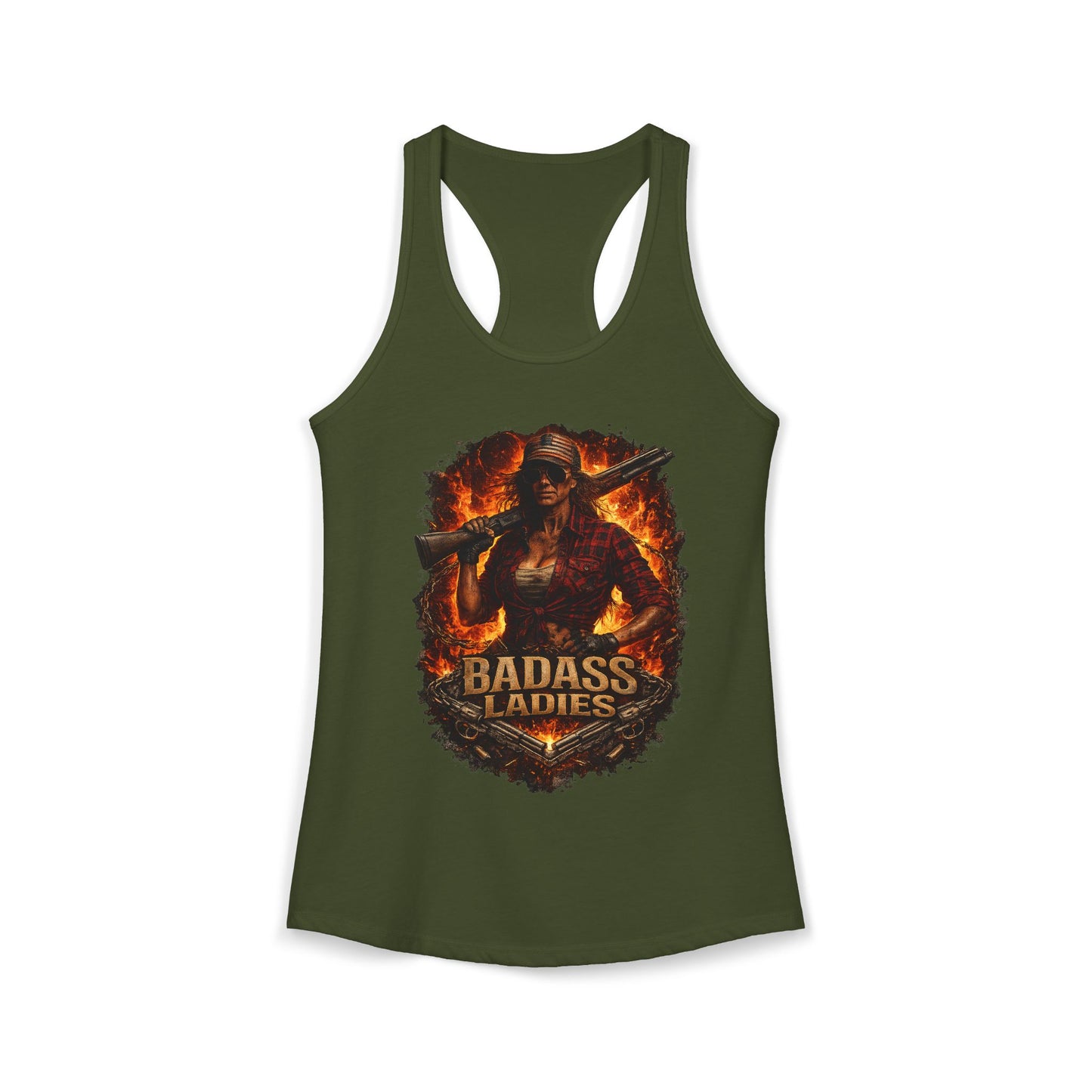 BADASS LADIES Tank – Built Different. No Apologies.