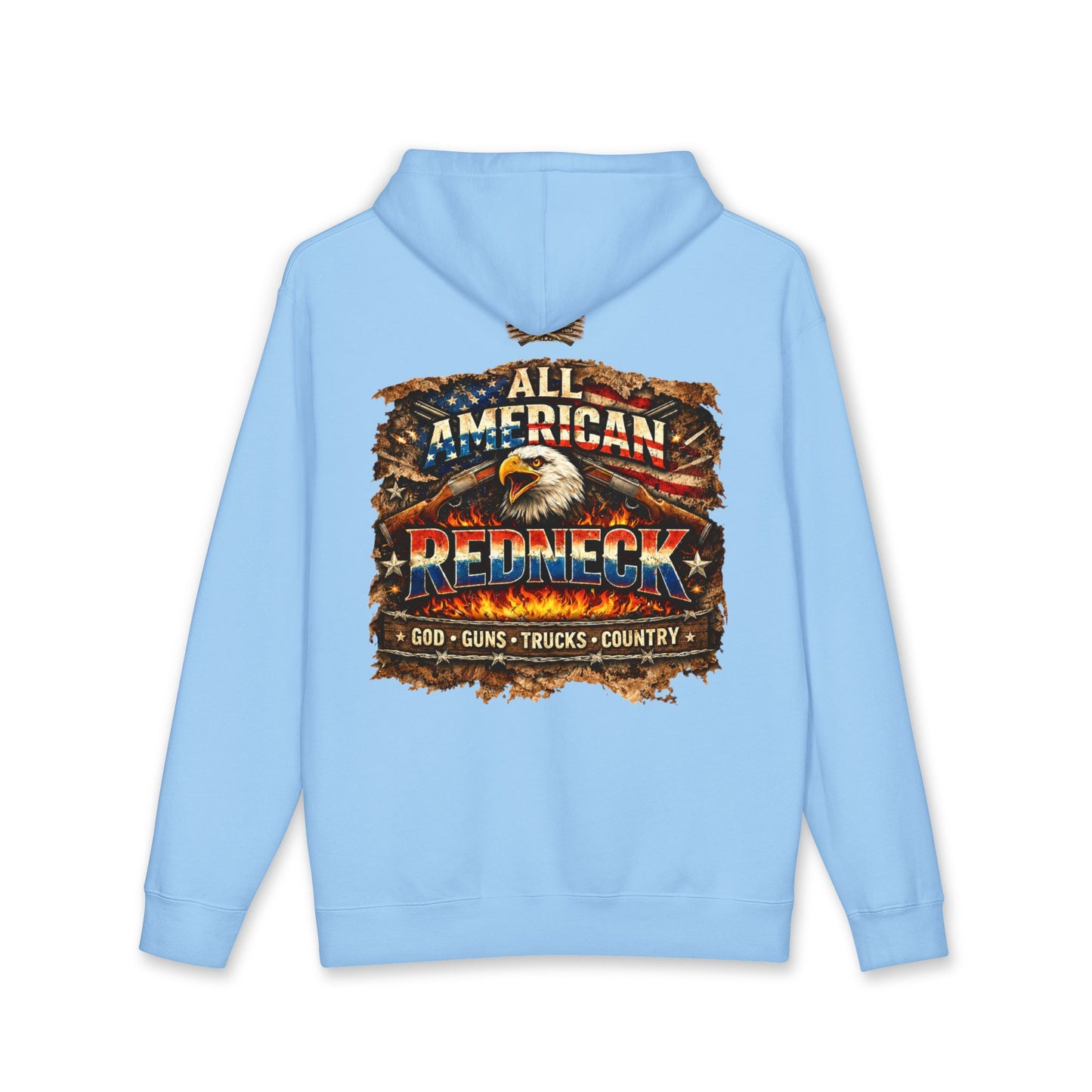 All American Redneck Hoodie – Built Loud, Worn Proud U.S.A.