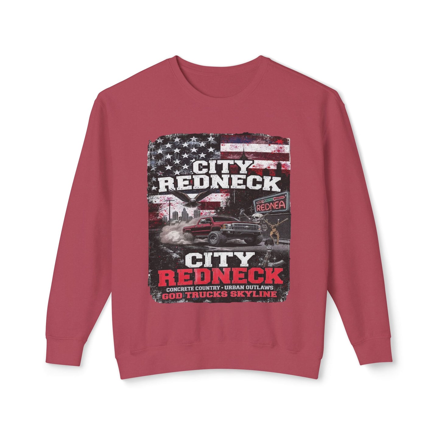 City Redneck Sweatshirt – Concrete Country. Urban Outlaw.