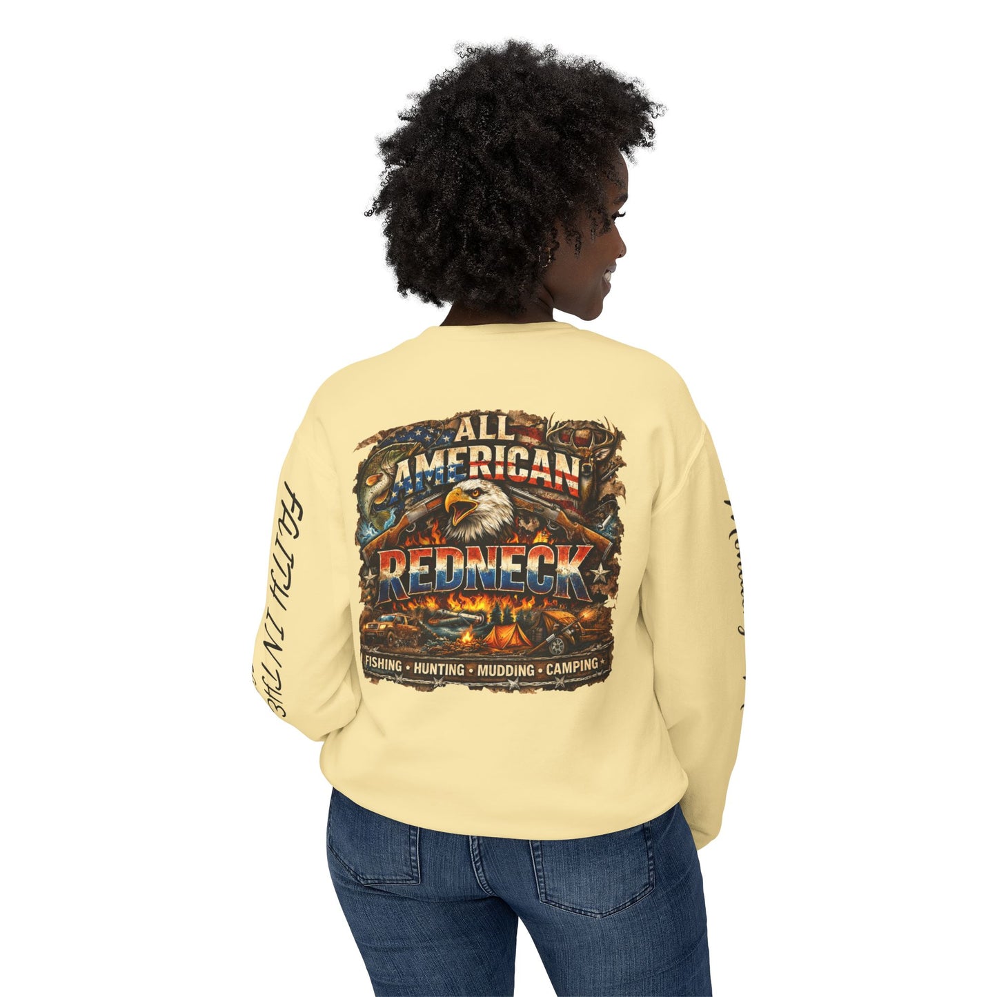 Unisex Lightweight Crewneck Sweatshirt