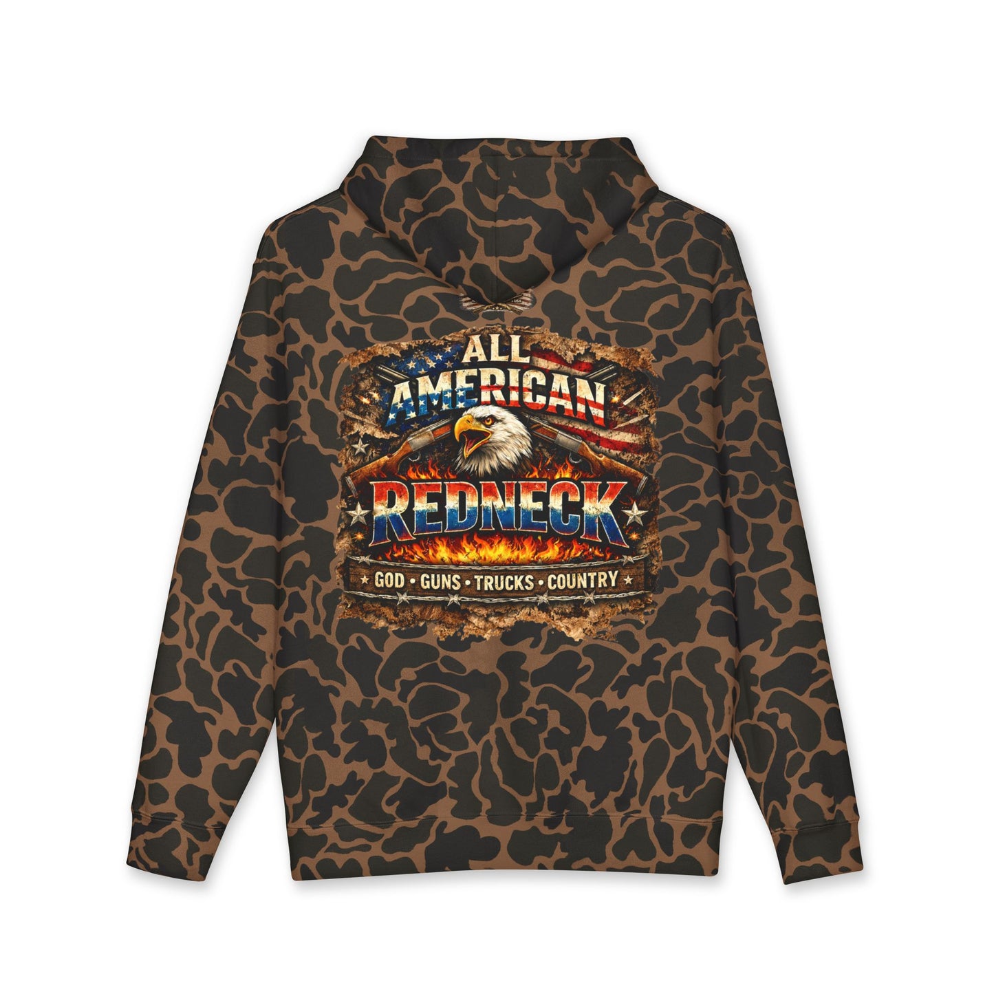 All American Redneck Hoodie – Built Loud, Worn Proud U.S.A.