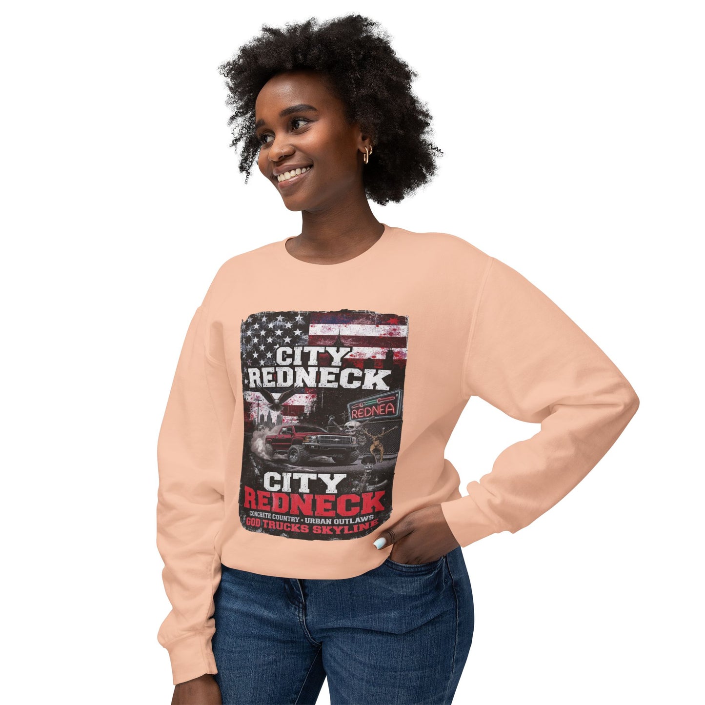 City Redneck Sweatshirt – Concrete Country. Urban Outlaw.