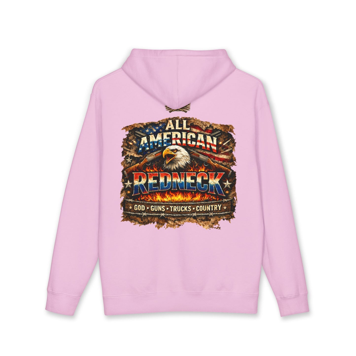 All American Redneck Hoodie – Built Loud, Worn Proud U.S.A.