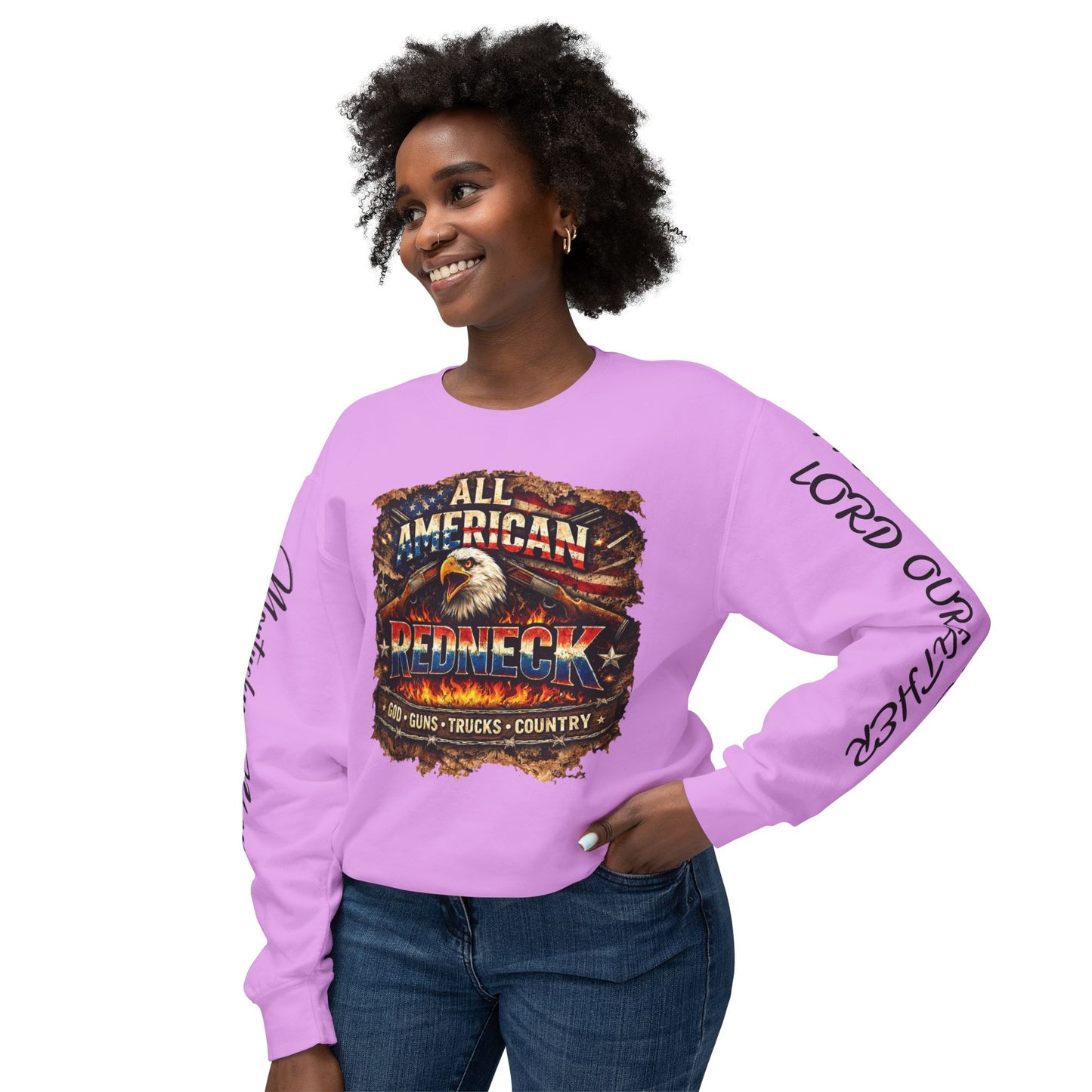 Unisex Lightweight Crewneck Sweatshirt
