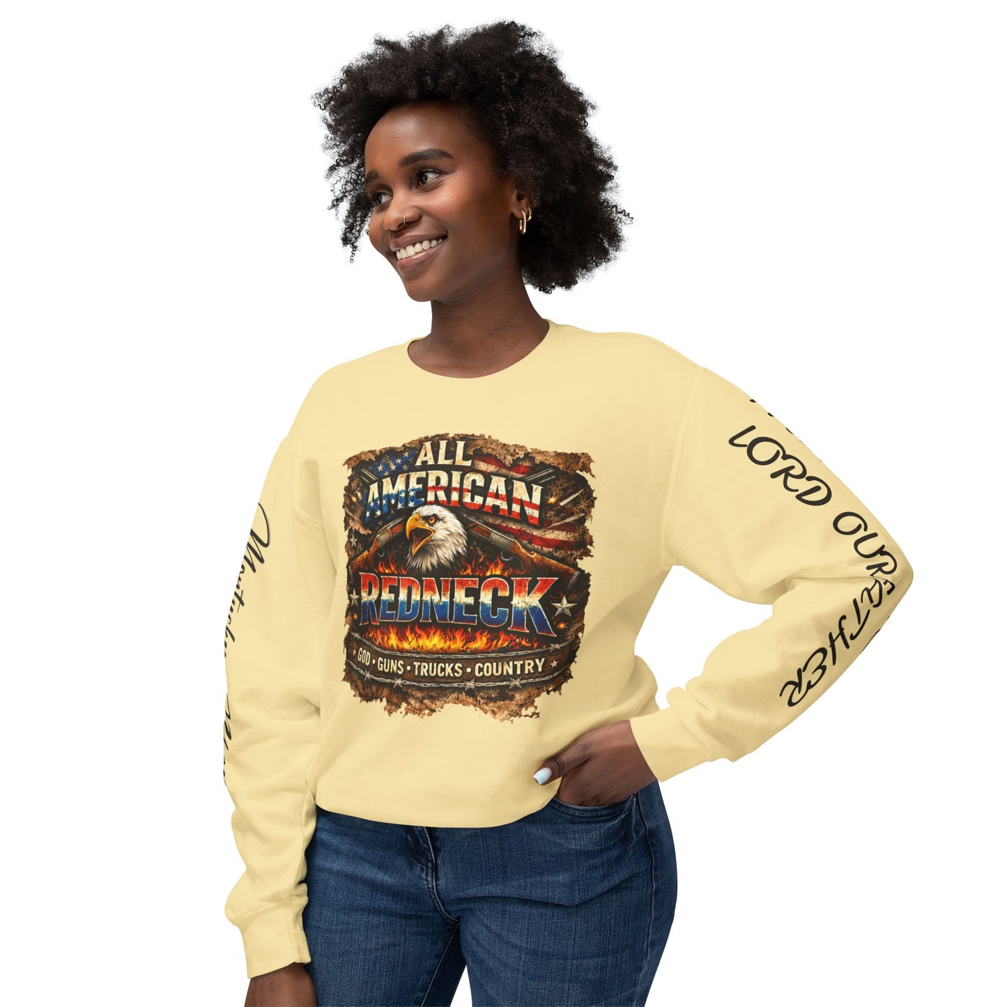 Unisex Lightweight Crewneck Sweatshirt