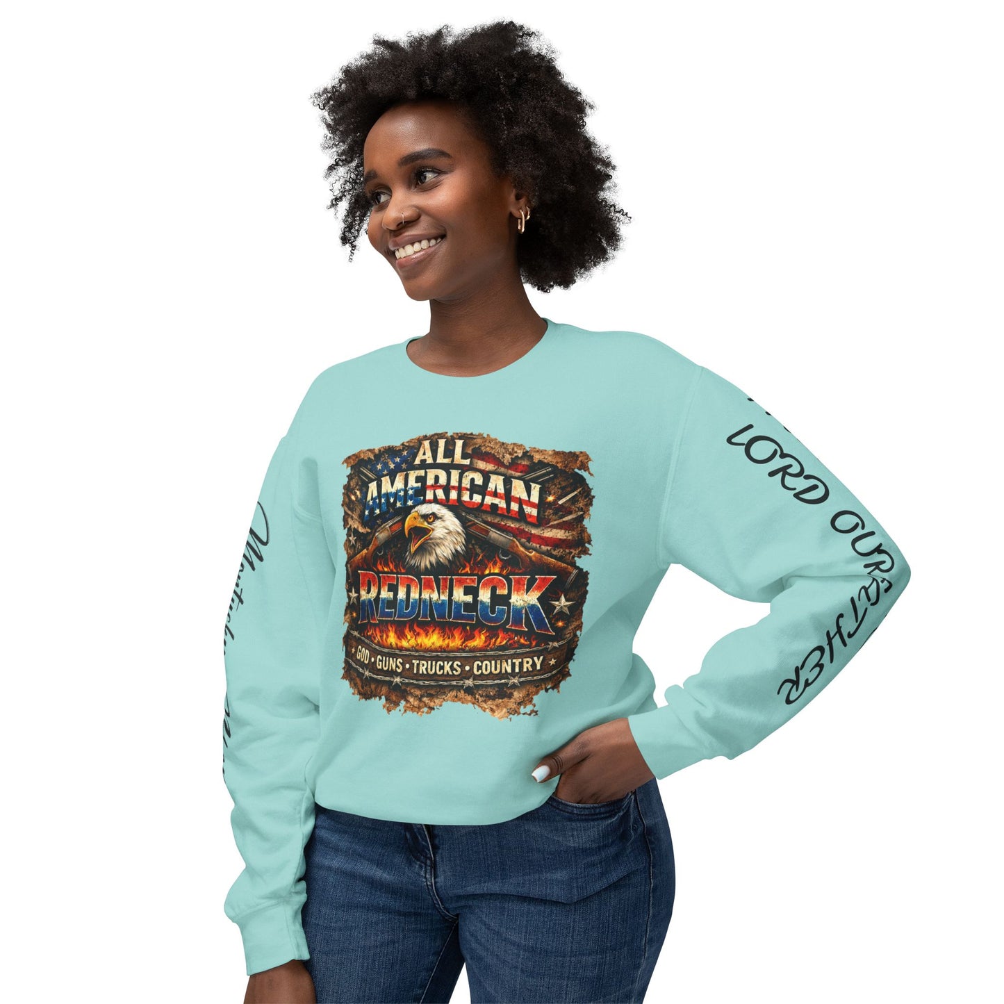 Unisex Lightweight Crewneck Sweatshirt