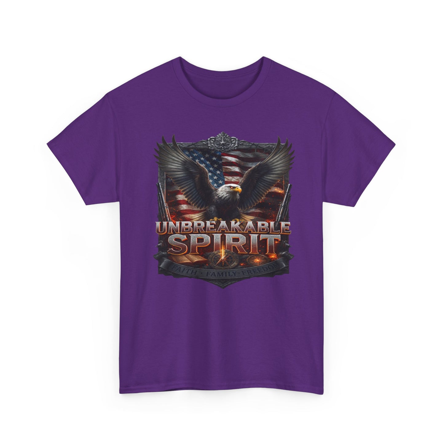 Unbreakable Spirit Tee – American Strength & Freedom Graphic Shirt