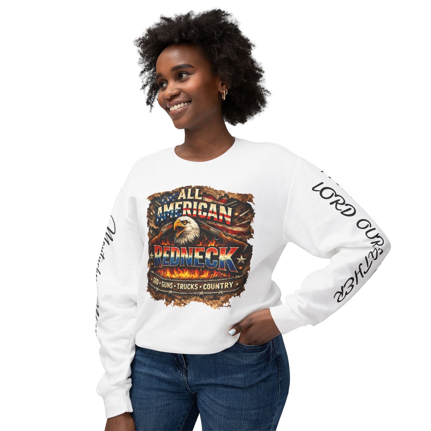 Unisex Lightweight Crewneck Sweatshirt