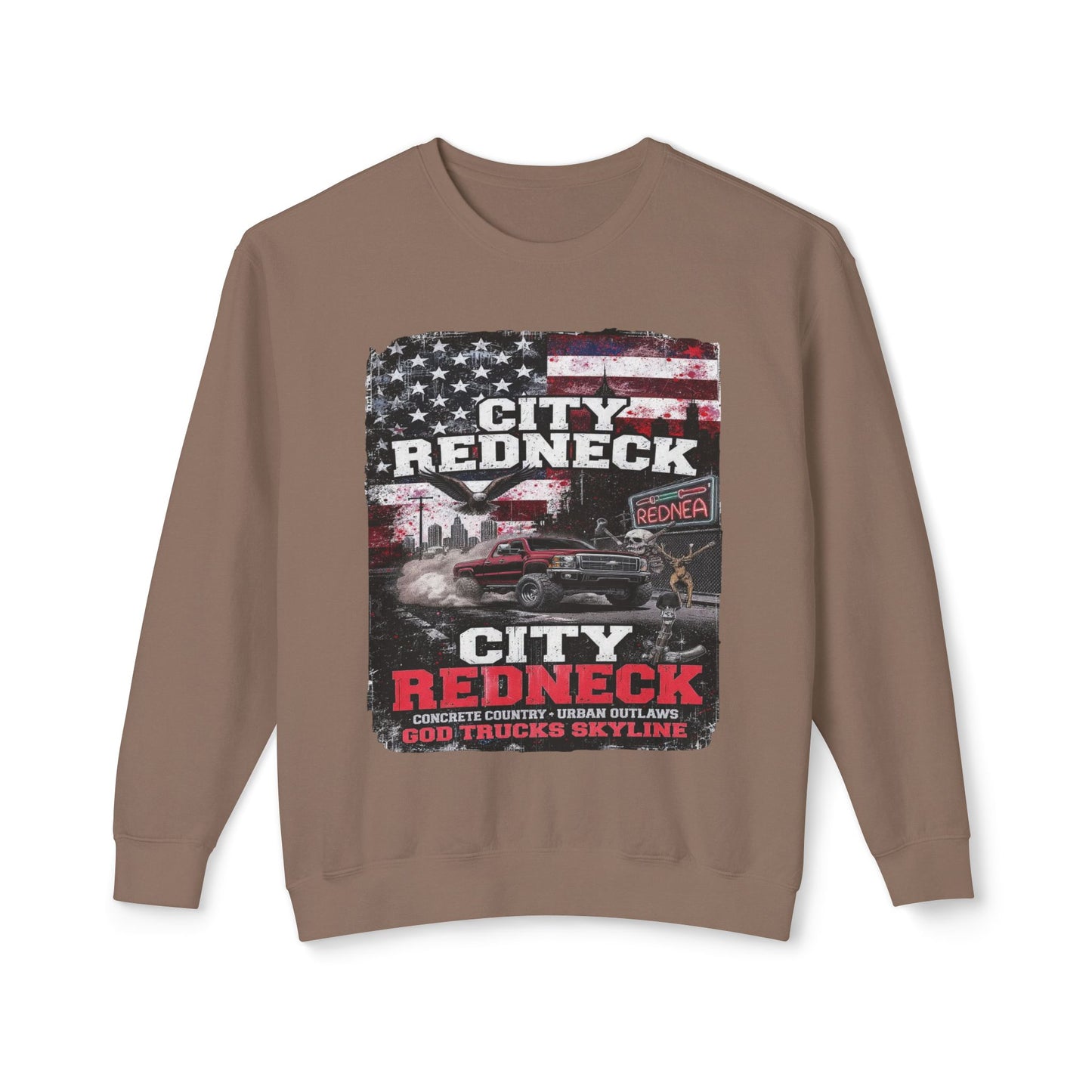 City Redneck Sweatshirt – Concrete Country. Urban Outlaw.