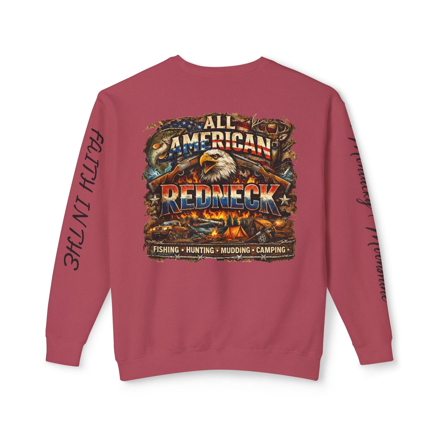 Unisex Lightweight Crewneck Sweatshirt