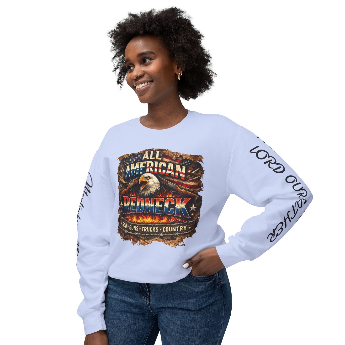 Unisex Lightweight Crewneck Sweatshirt